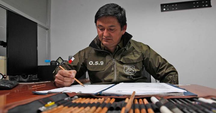 Los carabineros que retratan a delincuentes