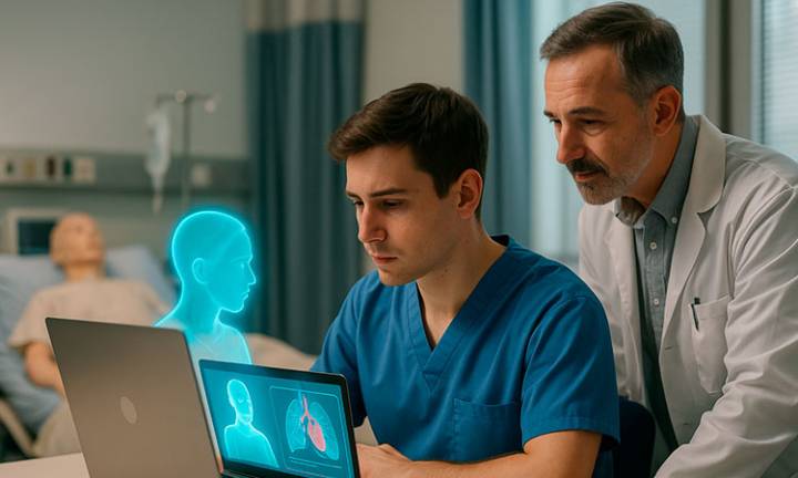Inteligencia artificial en la educación médica