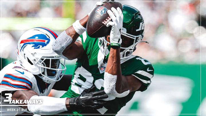3 Takeaways | Jets WR Arian Smith and TE Jeremy Ruckert Make Plays Late vs. Bills