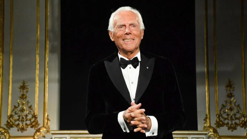 Muere el icónico diseñador de moda Giorgio Armani