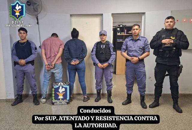 CHACO: En Un Desorden Golpearon A Dos Policias: Hay Dos Personas Detenidas
