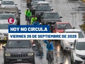 Frenan circulación a estos autos este viernes en CDMX y Edomex