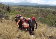 Entrenador de béisbol murió en fuerte accidente de moto, cayó 20 metros al vacío