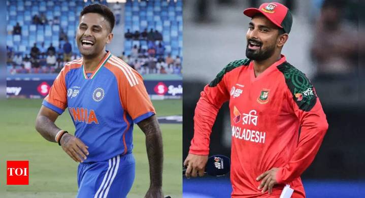 India vs Bangladesh Live Score, Asia Cup 2025 Super Four: IND eye final berth, face BAN in Dubai