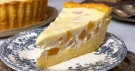 Tarta de duraznos y yogur: la combinación perfecta para un postre