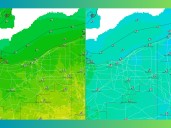 Cold front to bring temperature swing, possible lake