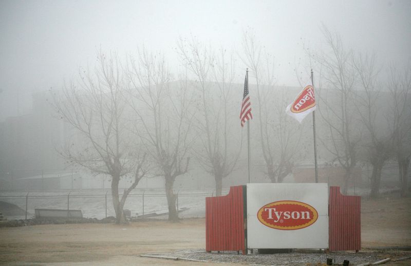 Tyson Foods says supply-chain chief leaves after violating conduct rules