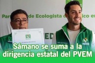 Del PRI al PVEM: Sámano se suma a la dirigencia estatal