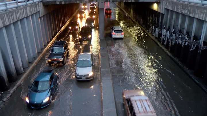 Tormenta Eléctrica Causó Inundaciones y Dejó Varias Colonias Sin Luz en Mexicali