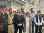 La consejera de Educación, Cultura y Deporte asiste a las II Jornadas de Recreación de la Guerra Civil en Singra