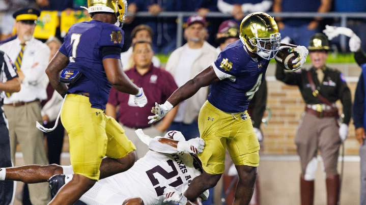 Notre Dame fans will appreciate Jeremiyah Love’s stance after Texas A&M loss