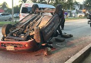 Volcadura en Rancho Viejo deja un conductor herido en Cancún