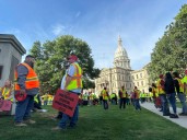 Gov. Whitmer to address Michigan's economy as possible state and federal shutdowns loom