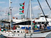Confirman que los seis mexicanos de la Flotilla a Gaza están bien tras incidente con drones