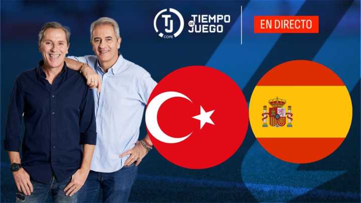 Sigue en directo Tiempo de Juego este domingo desde las 15:00h con el Turquía