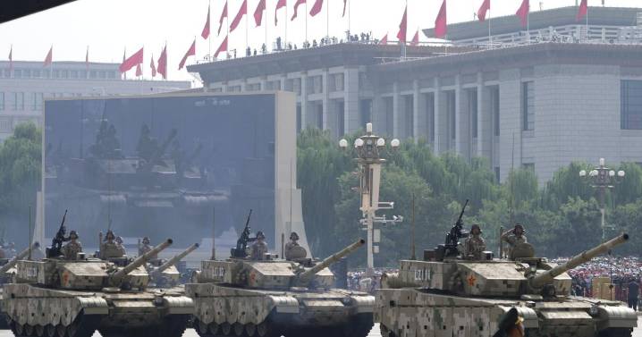 The weapons and military units on display in China's major parade