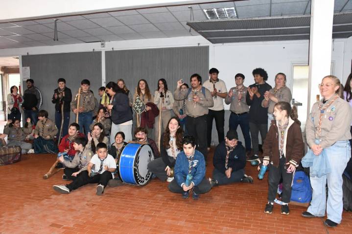 Realizaron encuentro distrital de scouts