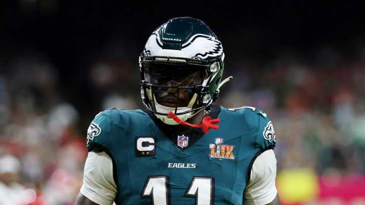 A.J. Brown discusses Eagles offense amid 'boring' claims