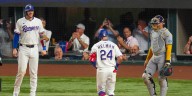 Michael Helman hits 2-run HR, make catch to prevent 2-run HR, as Rangers beat Brewers 5