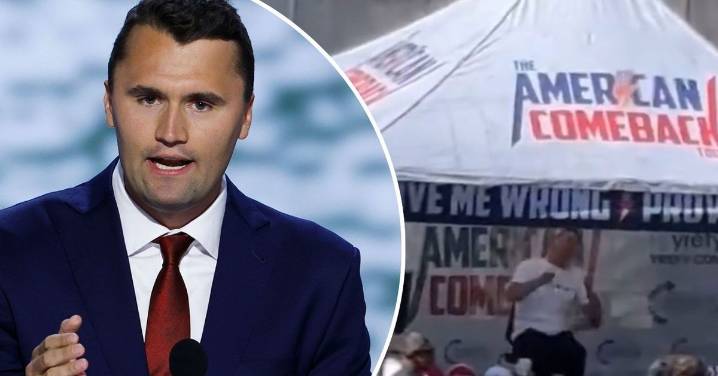 Pro-Trump activist Charlie Kirk shot at event in US