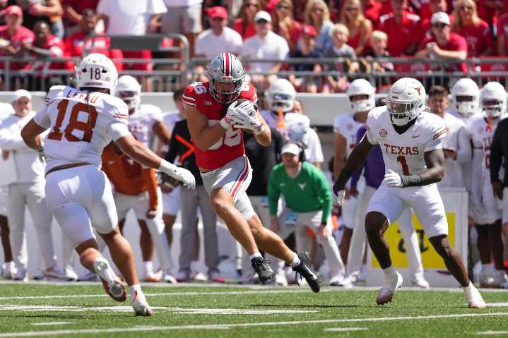 Experts release updated Julian Sayin player projections for Ohio State vs. Grambling State