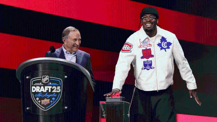 Off the ice with... Luguentz Dort
