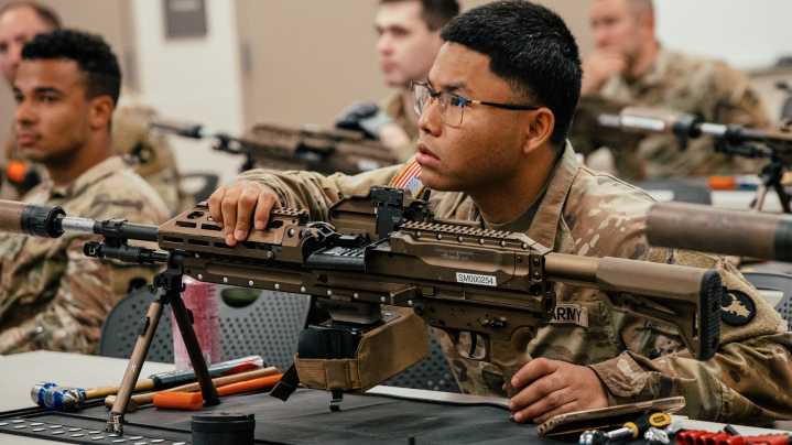 National Guard units are getting the new M250 machine gun