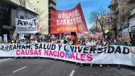 Marcha Federal Universitaria y presupuesto para el Garrahan: una multitud se moviliza contra los vetos de Milei