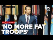 Secretary of War Pete Hegseth vows to end 'politically correct' leadership in military overhaul