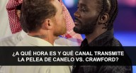 ¿A qué hora es y qué canal transmite la pelea de Canelo vs. Crawford EN VIVO HOY 13 de septiembre en México?