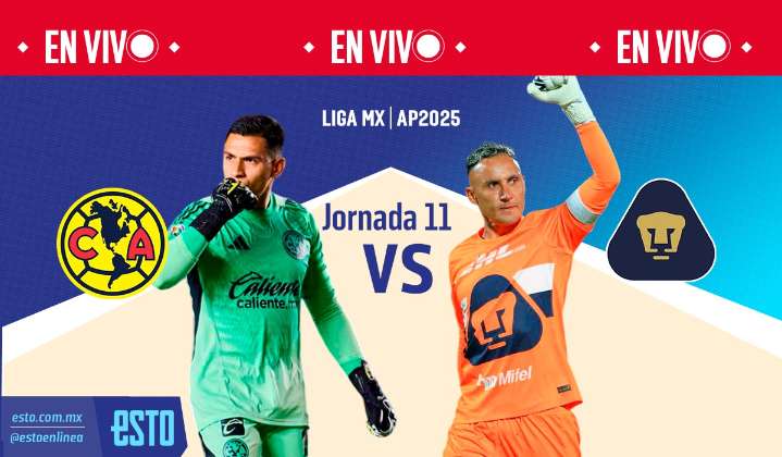 América vs Pumas: Sigue en vivo el clásico capitalino del Apertura 2025