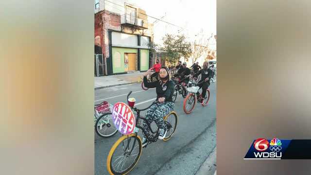 New Orleans community invited to bike and second line to the polls for start of early voting