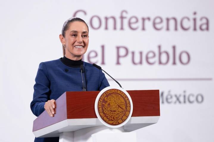 LA PRESIDENTA DE MÉXICO RATIFICA RESPALDO A PALESTINA