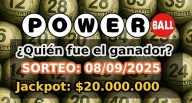 Powerball hoy, 08/09/2025: números ganadores de la lotería en vivo — ¿Quién ganó el jackpot de $20 millones en EE. UU.?