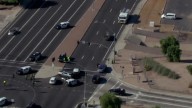 Traffic collision reported after police pursuit in East Valley