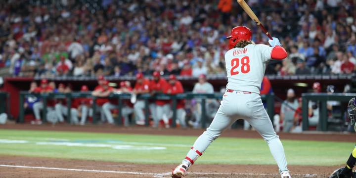 Alec Bohm getting hot for Phillies with playoffs approaching