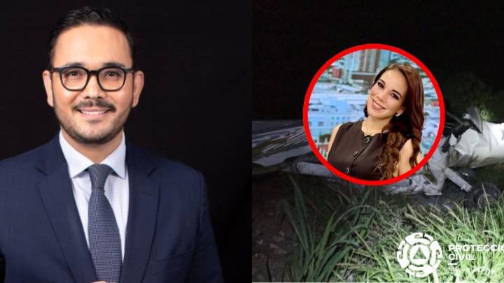 José Luis García, ex esposo de Débora Estrella, informó del fatal accidente sin saber que ella iba en la avioneta