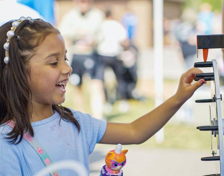 Amazon families gathered at AJ Jolly Park for 2nd Annual Make