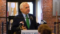 Senators Reed and Whitehouse rally against healthcare cuts