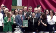 Entrega Rosa Icela Primer Informe de Gobierno en la Cámara de Diputados