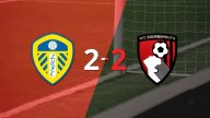 Premier League: Bournemouth empató 2-2 contra Leeds United sobre el final del partido