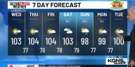 Sunshine and Hot, Shower Chance This Weekend