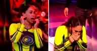 Melissa Loza rompe en llanto y casi vomita en vivo tras impactante reto con serpiente en ‘Esto es Guerra’: “Me voy a ahogar”