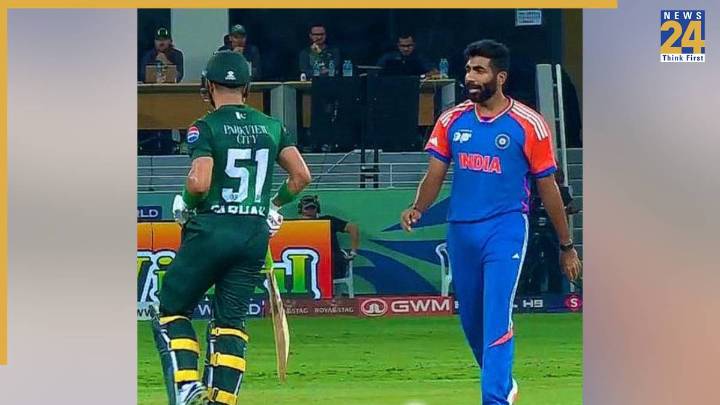 Jasprit Bumrah and Sahibzada Farhan in Heated Verbal Spat as Intense Aggression Spills Over on the Pitch