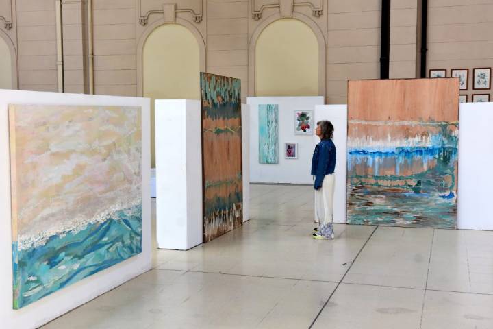 Presentaron la muestra de arte “Climax” en el Paseo Aldrey