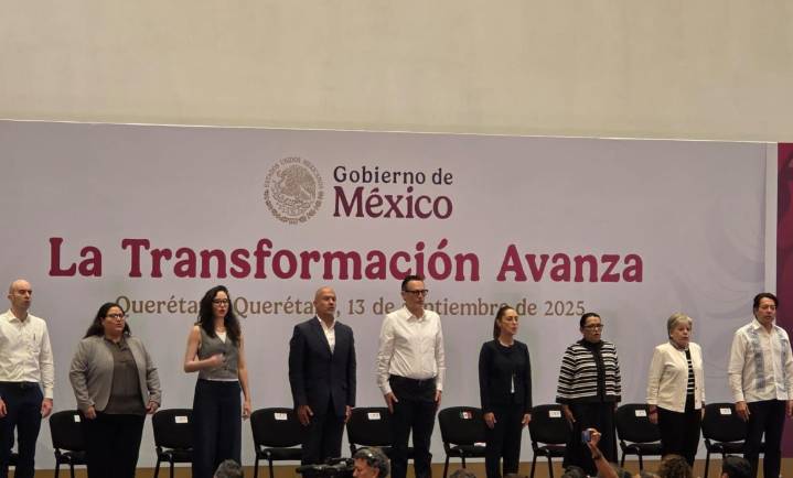 Claudia Sheinbaum rinde su primer informe en Querétaro