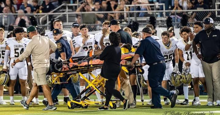 Calhoun, GA football player released from hospital after in