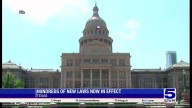 More than 800 new laws taking effect...