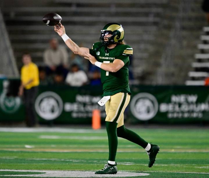 Jackson Brousseau named starting quarterback for CSU Rams