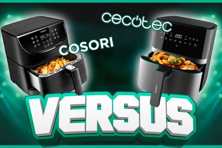Cosori vs Cecotec: enfrentamos dos de las freidoras más vendidas de Amazon y el resultado no es tan evidente como parece